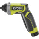 Ryobi Викрутка акумуляторна RSD4-120T 4В USB Lithium акб 1х2А·год 5Нм 200об·хв кейс для зберігання 10 насадок 0.37кг (5133006210)