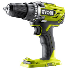 Ryobi Шурупокрут-дриль акумуляторний R18DD3-0 ONE+ 18В 50Нм 500·1800об·хв 1.2кг без АКБ та ЗП (5133002889)