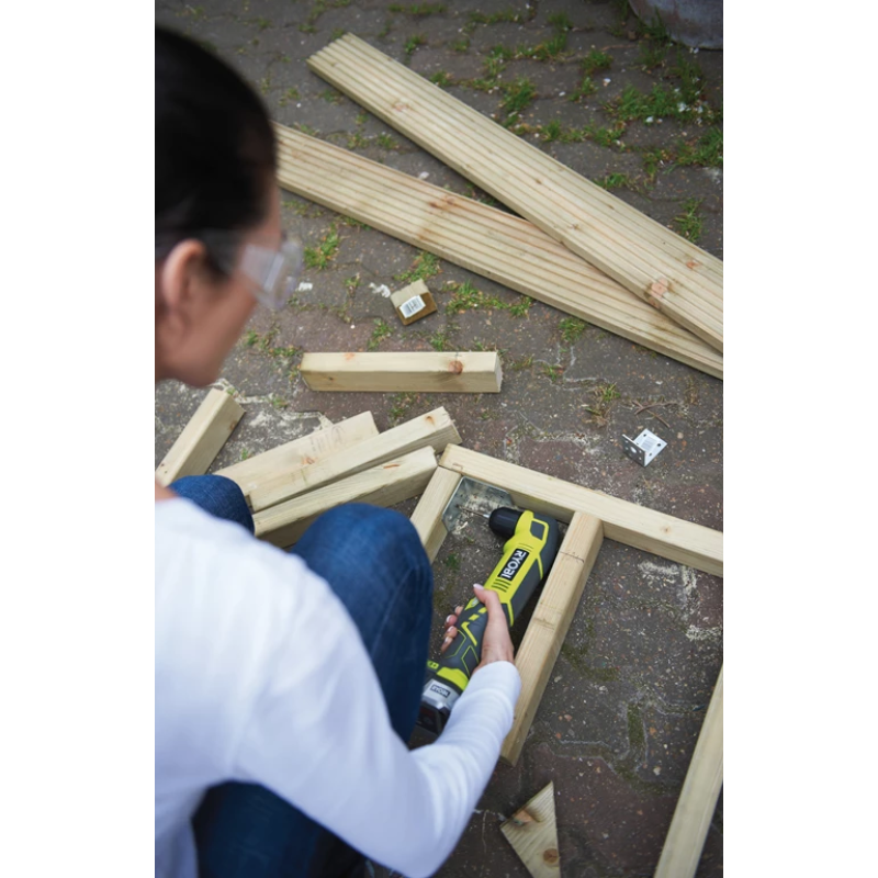 Ryobi Шурупокрут-дриль кутовий акумуляторний RAD1801M ONE+ 18В 15Нм 1100об·хв 1.83кг без АКБ та ЗП (5133001166)