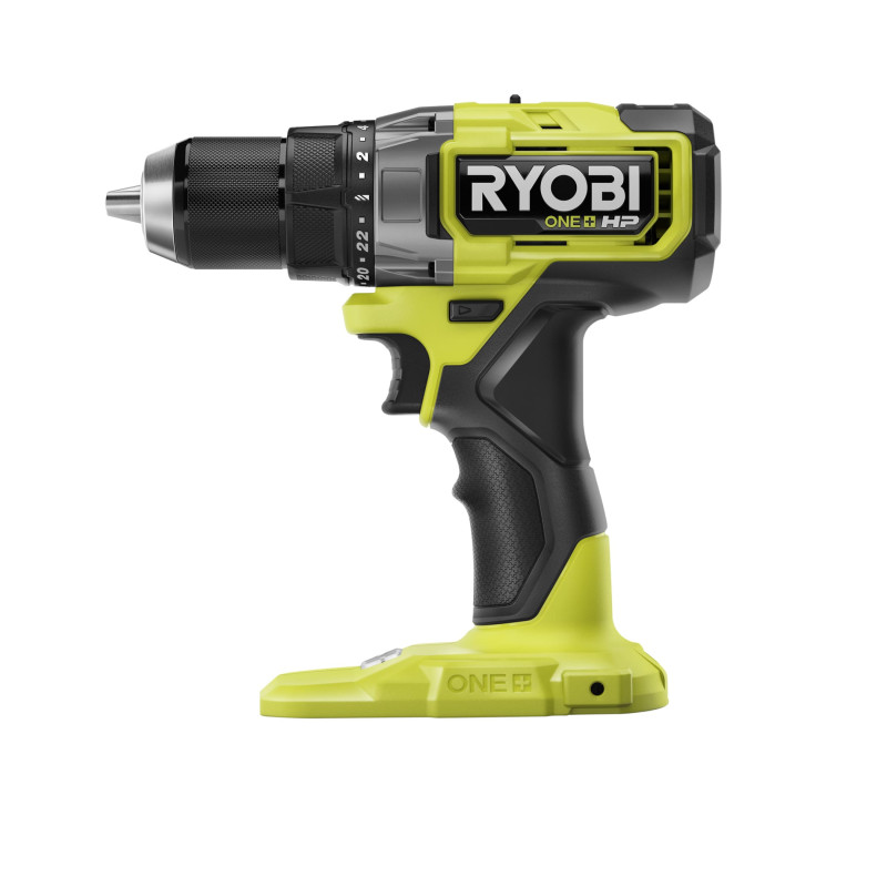 Ryobi Шурупокрут-дриль акумуляторний ONE+ HP RPD18C-242S 18В 1х2А·год 1х4А·год ЗП 54Нм 450·1700об·хв 1кг сумка (5133004983)