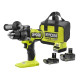 Шурупокрут-дриль ударний акумуляторний Ryobi ONE+ HP RPD18X-242S 18В 1х2А·год 1х4А·год ЗП 95Нм 500·2100об·хв 1.3кг сумка (5133005283)