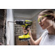 Шурупокрут-дриль ударний акумуляторний Ryobi ONE+ HP RPD18X-242S 18В 1х2А·год 1х4А·год ЗП 95Нм 500·2100об·хв 1.3кг сумка (5133005283)