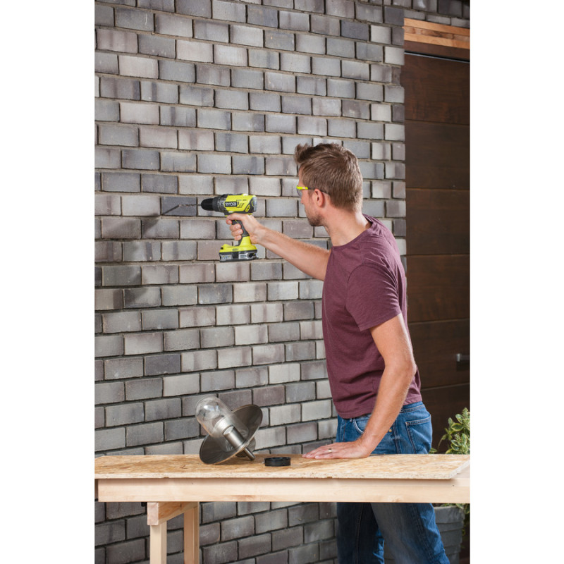 Ryobi Шурупокрут-дриль ударний акумуляторний R18PD3-0 ONE+ 18В 50Нм 500·1800об·хв 1.3кг без АКБ та ЗП (5133002888)