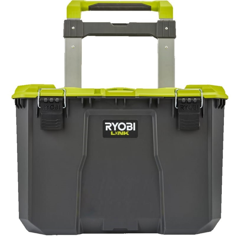Ryobi Ящик модульний для інструменту Link RSL201, на коліщатках, телескопічна ручка, 39х57х49.5см, пластик (5132006074)