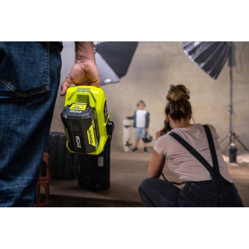 Ryobi Інвертор напруги акумуляторний RY36BI300A-0, MAX POWER 36В, 220В, 300Вт/500Вт пікова, (без АКБ та ЗУ) (5133004893)