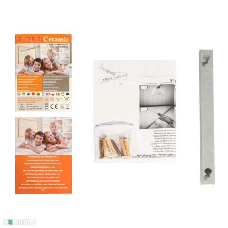 Teploceramic Керамічна електронагрівальна панель TCH-RA1000-12316 (TCH-RA1000-12316)