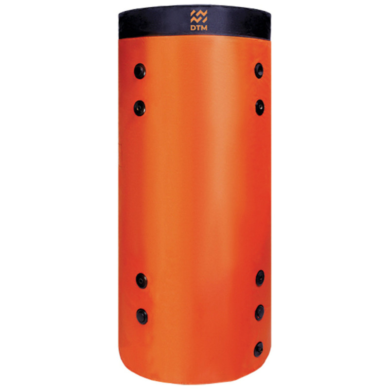 DTM Теплоакумулятор  1400 на ізоляції з теплообмінником 12 кВт