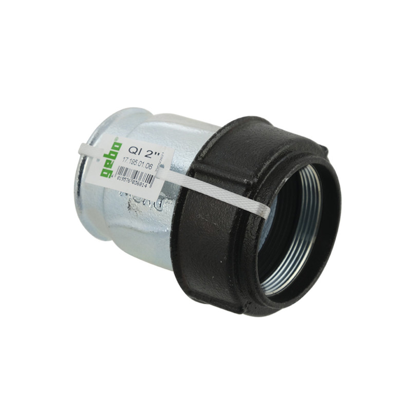 GEBO QUICK QI затискне з’єднання ВВ DN50 2" х 59,7-63,6 мм