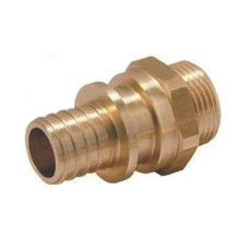 KAN-therm З'єднувач латунний Push з манжетою зовнішня різьба 18х2 G3/4 (1109045021)