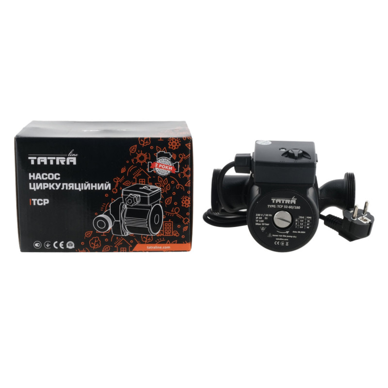 Tatra-line Циркуляційний насос TCP 32-60/180(з кабелем)