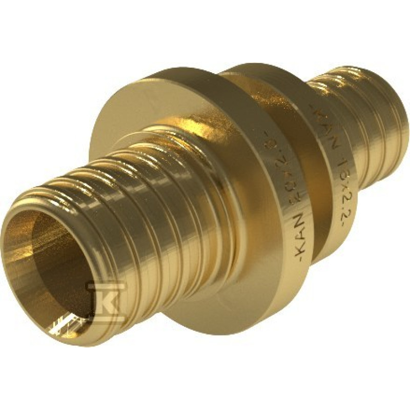 KAN-therm З'єднувач двосторонній редукційний латунний UltraLine - 16/14 (2509046006)