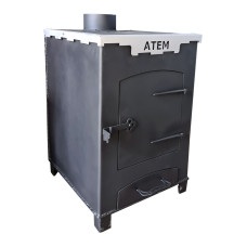ATEM Буржуйка 6 кВт (Піч сталева)