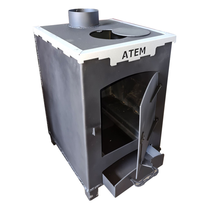 ATEM Буржуйка 6 кВт (Піч сталева)