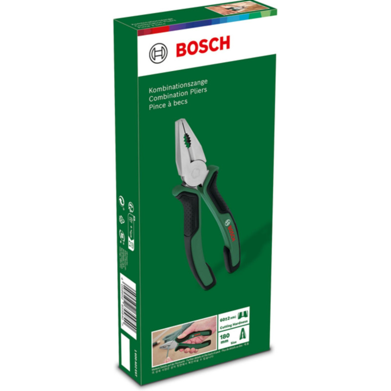 BOSCH Плоскогубцы комбинированные 180 мм
