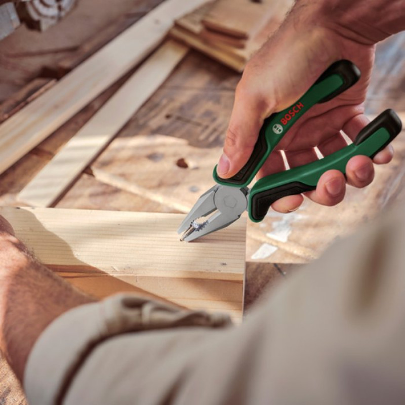 BOSCH Плоскогубцы комбинированные 180 мм