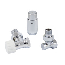 Schlosser Комплект термостатичний кутовий, хром, DN15 GZ 1/2 x GW 1/2