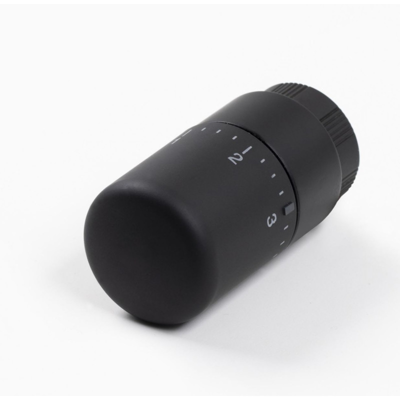 Carlo Poletti Термостатична головка М30х1,5, Чорний мат