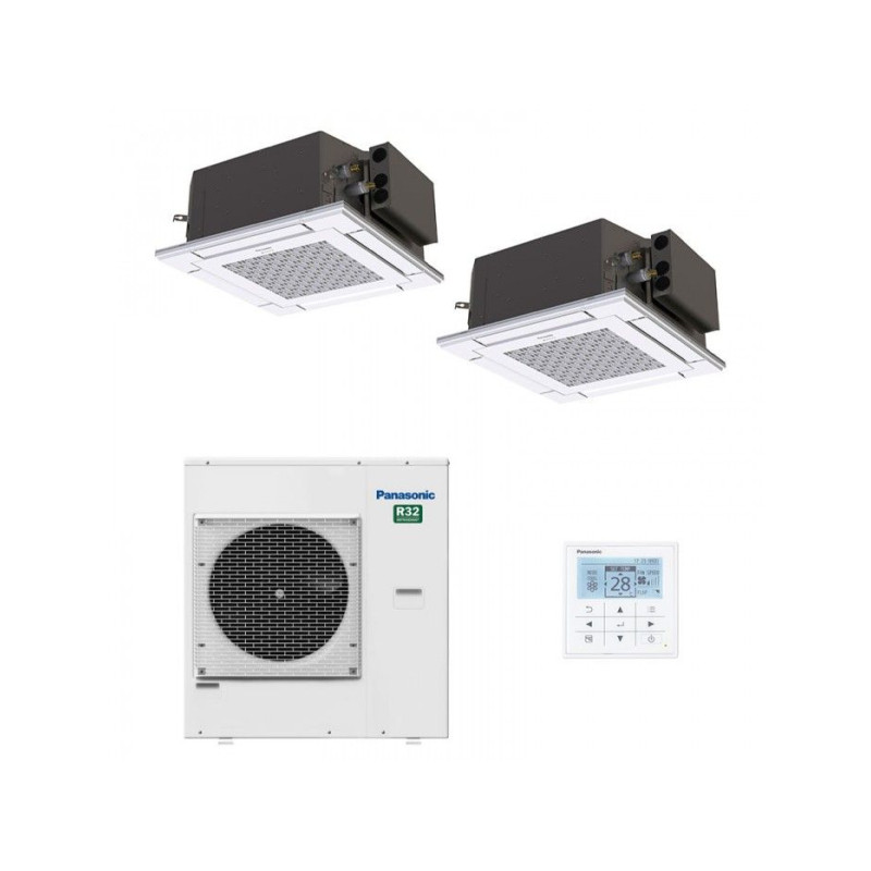 Panasonic Комплект спліт PACi з кассетним внутрішнім блоком 60х60 серії Elite 3,6 кВт U-36PZH3E5/S-36PY3E