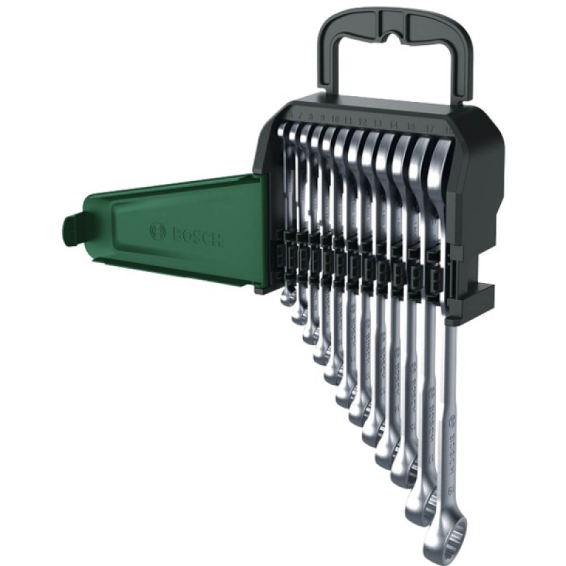 BOSCH Комбинированный набор ключей 6-19 мм, 12 шт