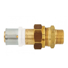 HERZ Роз'ємний з'єднувач з нар. різьба 20х1/2 press P702061