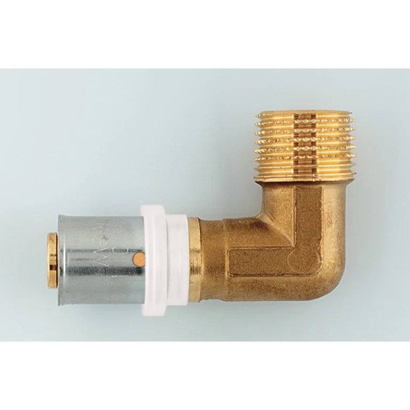 HERZ З’єднання кутові нероз’ємні прес х зовнішня різьба 40х3.5-5/4" P714014