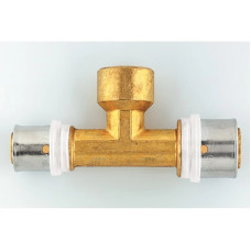 HERZ Трійники, прес х внутрішня різьба х прес 26х3-1/2"-20х2 P722642