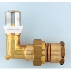 HERZ З’єднання кутові роз’ємні прес х внутрішня різьба, внутрішня гайка з ущільненням по конусу26x3-1" IG P712683