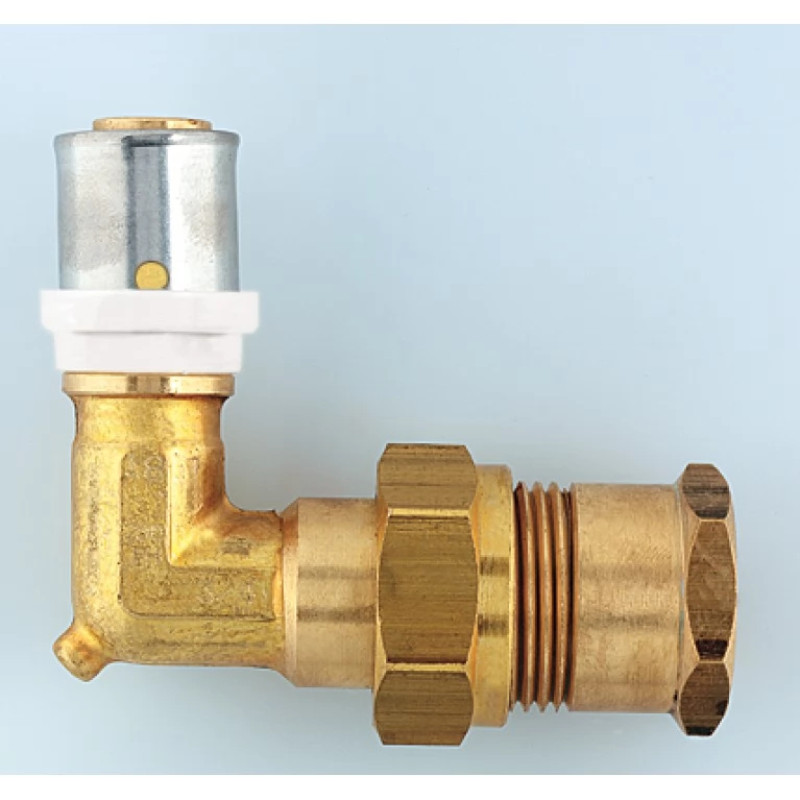 HERZ З’єднання кутові роз’ємні прес х внутрішня різьба, внутрішня гайка з ущільненням по конусу26x3-1" IG P712683