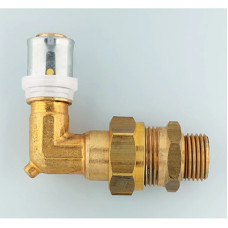 HERZ З’єднання кутові роз’ємні прес х зовнішня різьба, накидна гайка з ущільненням по конусу 16х2-1/2" P711671