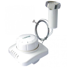 HERZ Термостатична головка - DESIGN "H" з виносним управлінням, для напівприхованого монтажу в стіні,М 30 x 1,5. Довжина капілярної трубки 2000 мм 1935298