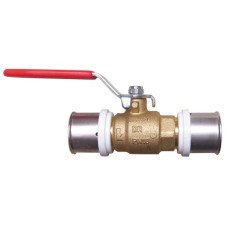 HERZ Кран кульовий з прес- з'єднанням. Корпус з штампованої латуні по DIN 17660, 15 - 26x2 P722662