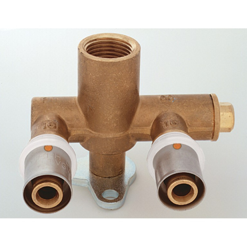 HERZ Кутник настінний подвійний, U-подібної, формиП/П/В 20х2-1/2"-20х2 P712038