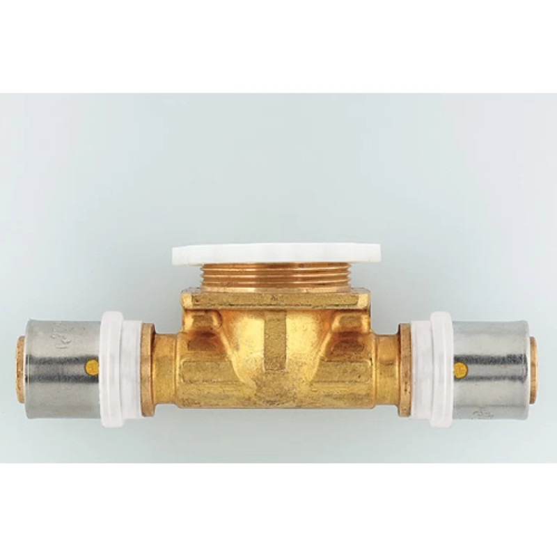 HERZ Прихований трійник для зливного бачка 16х2 - 1/2" - 16х2 P721661