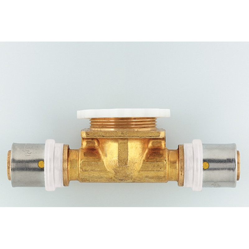 HERZ Прихований трійник для зливного бачка 16х2 - 1/2" - 16х2 P721661