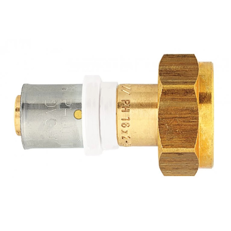 HERZ З’єднання нероз’ємні, прес х внутрішня різьба, накидна гайка з ущільненням під конус 16х2-3/4" P701681