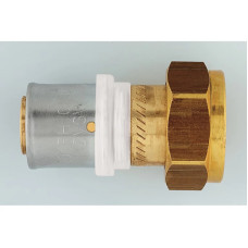 HERZ З’єднання нероз’ємні прес х внутрішня різьба, накидна гайка з ущільненням плоскою прокладкою, П/В 50х2" P705045