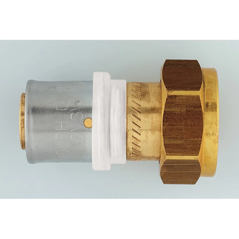 HERZ З’єднання нероз’ємні прес х внутрішня різьба, накидна гайка з ущільненням плоскою прокладкою, П/В 50х2" P705045