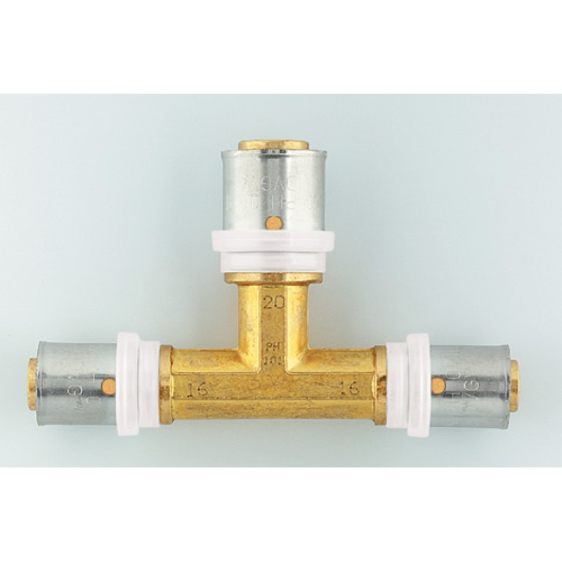 HERZ Tрійник з однаковими відводами 20х2 P722000