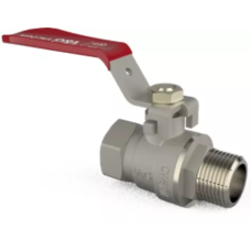 V&G Кран кульовий Optima  1" ВЗ (червона ручка) {12}