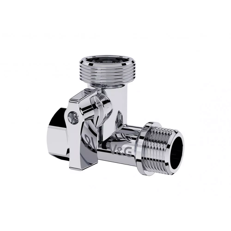 V&G Кран прилад. 1/2"*3/4"*1/2" {16}