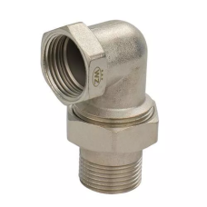 WEZER З'єднання американка кутова DN20 3/4" Вн.-Зов. нікель