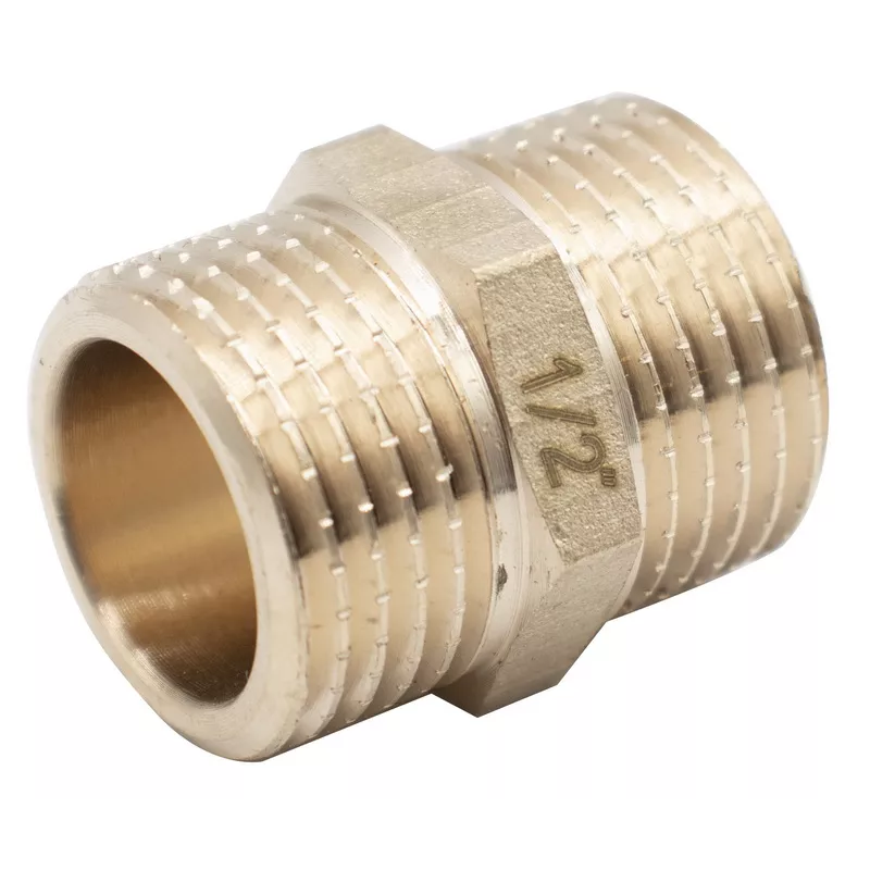 WEZER Ніпель 1/2" (під прокладку)  {400/100}