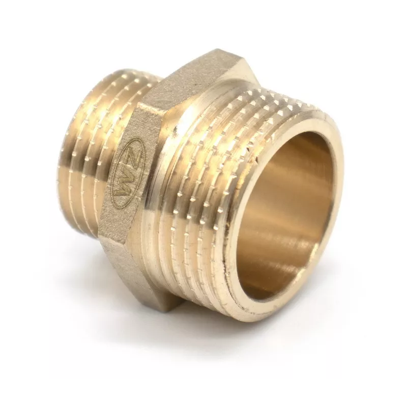 WEZER Ніпель перехідний 1/2" х 3/4"  {320}