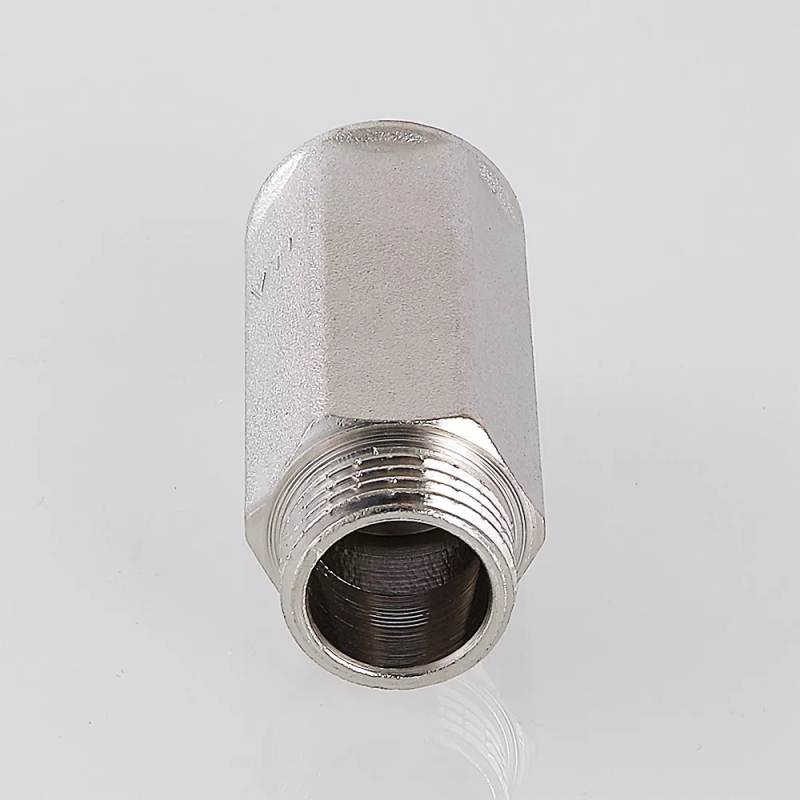 WEZER Подовжувач DN15 1/2" х 15 мм нікель