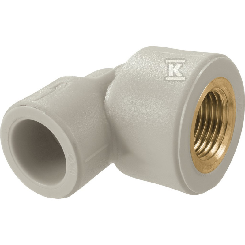 KAN-therm Отвод с резьбой внутренней d25-3/4" (1209069004)