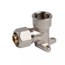 ITAL Коліно з кріпленням 16 мм х 1/2" з переходом на внутрішню різьбу (водорозетка)