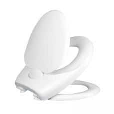 SOLOPLAST Сидіння для унітазу SP7-D з мікроліфтом, кріплення пластик, 383х440 мм