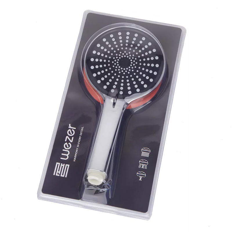 WEZER Душова лійка WKY-41, 3 режими, хром