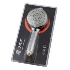 WEZER Душова лійка WKY-43 кругла, 3 режими, хром