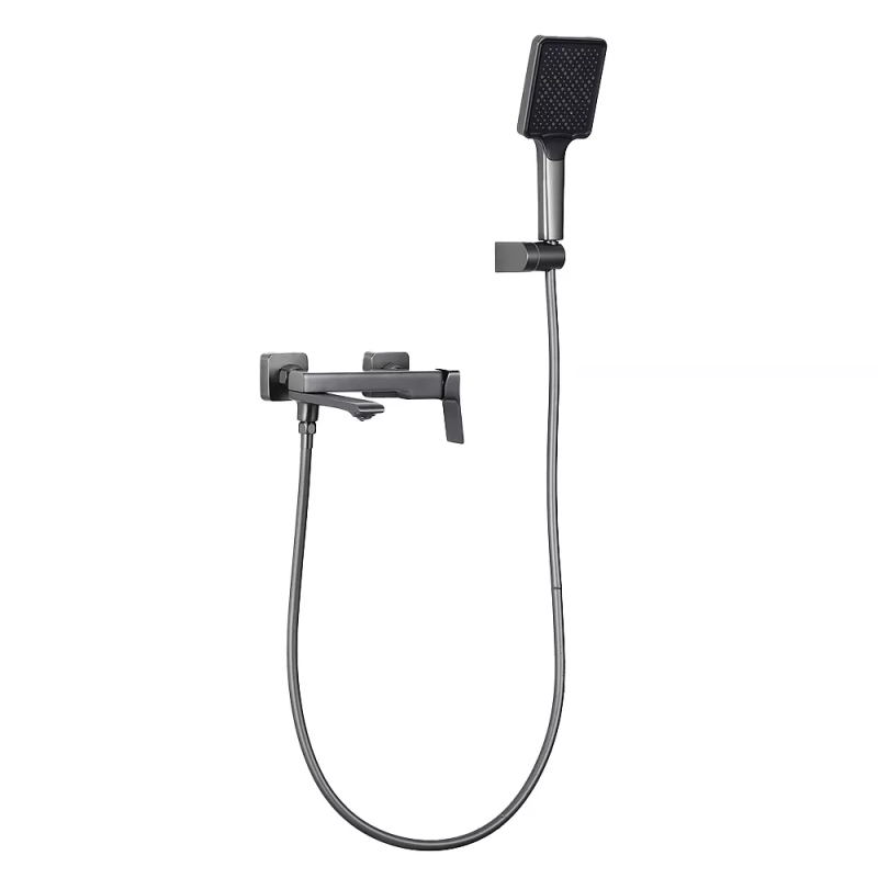 Frap Змішувач для ванни F3284-9, поворотний вилив, збройова сталь